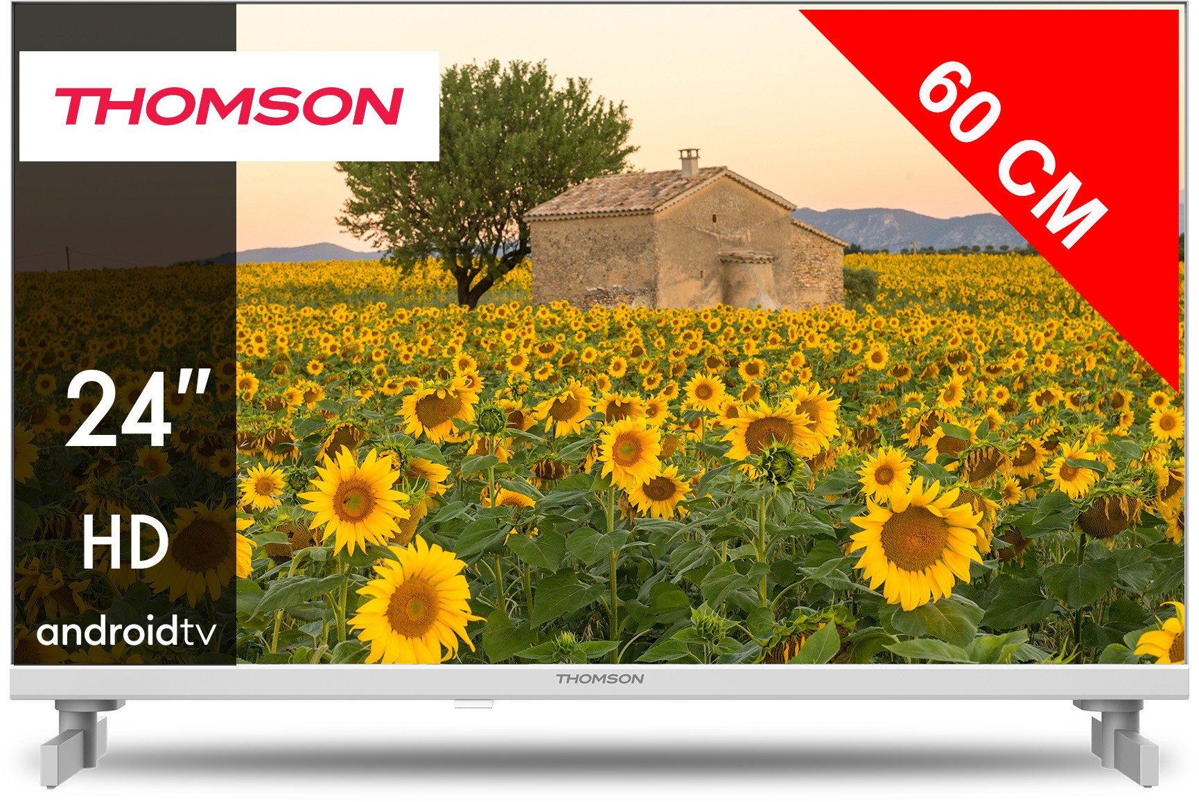 THOMSON TV LCD 60 cm 60 Hz Android TV 24"  24HA2S13CW