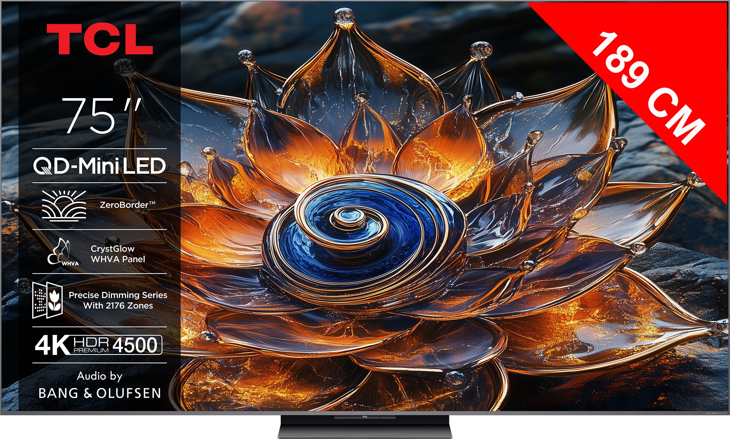TV Mini LED 4K 189 cm TCL - 75Q8C TV Mini LED 4K 189 cm TCL - 75Q8C