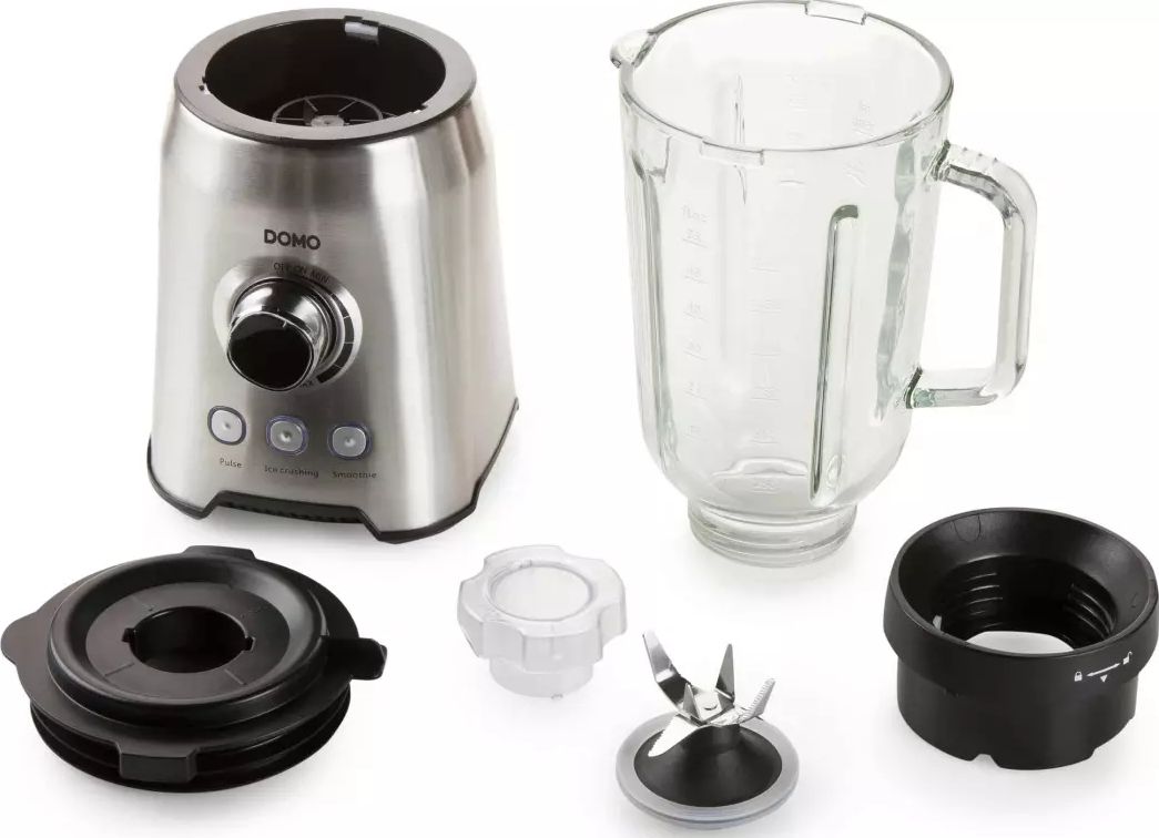 Blender DOMO 1,5L 1000W Verre Gris - DO710BL