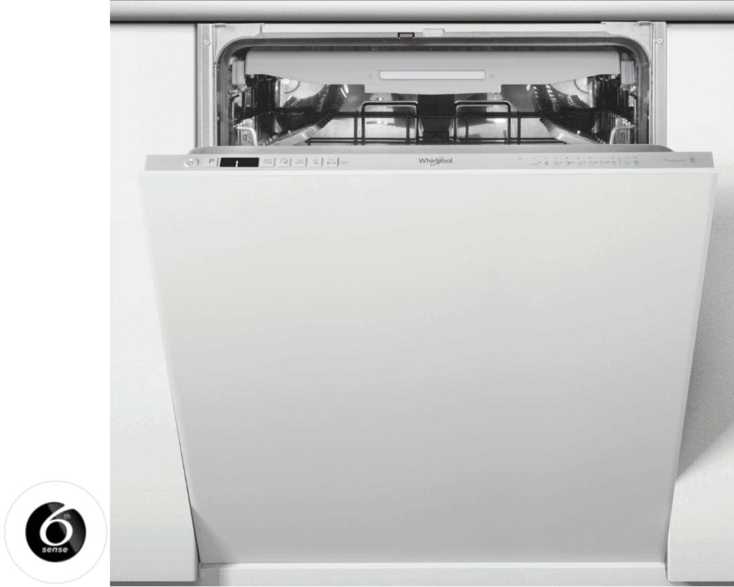 Lave vaisselle tout integrable 60 cm WHIRLPOOL Natural Dry 14 couverts - WKCIO3T133PFE
