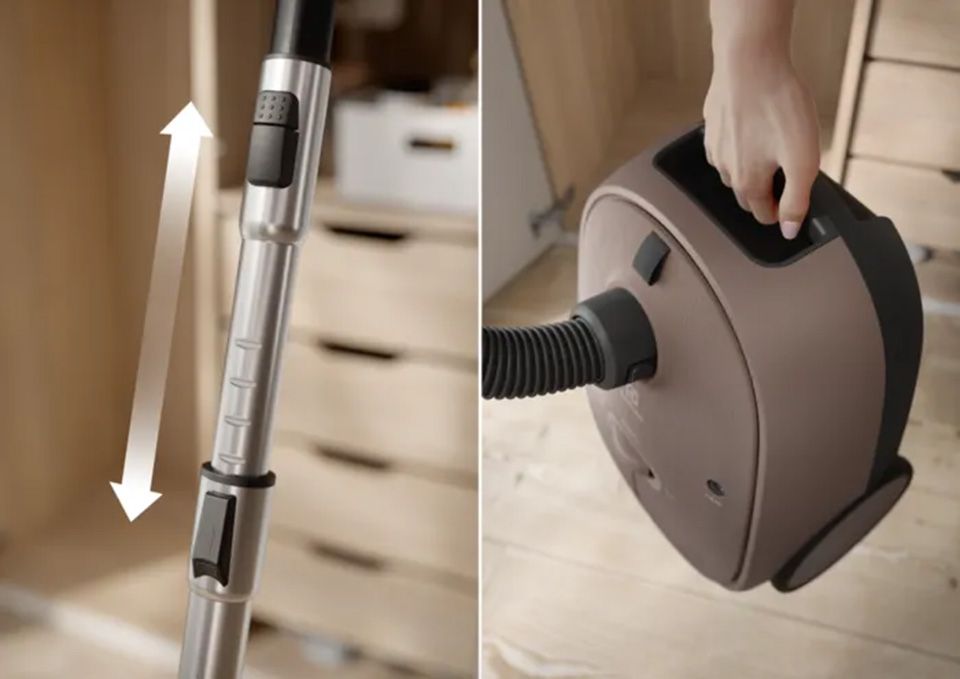Aspirateur traîneau ELECTROLUX Walnut Brown 550W Marron - EB61C3WBF