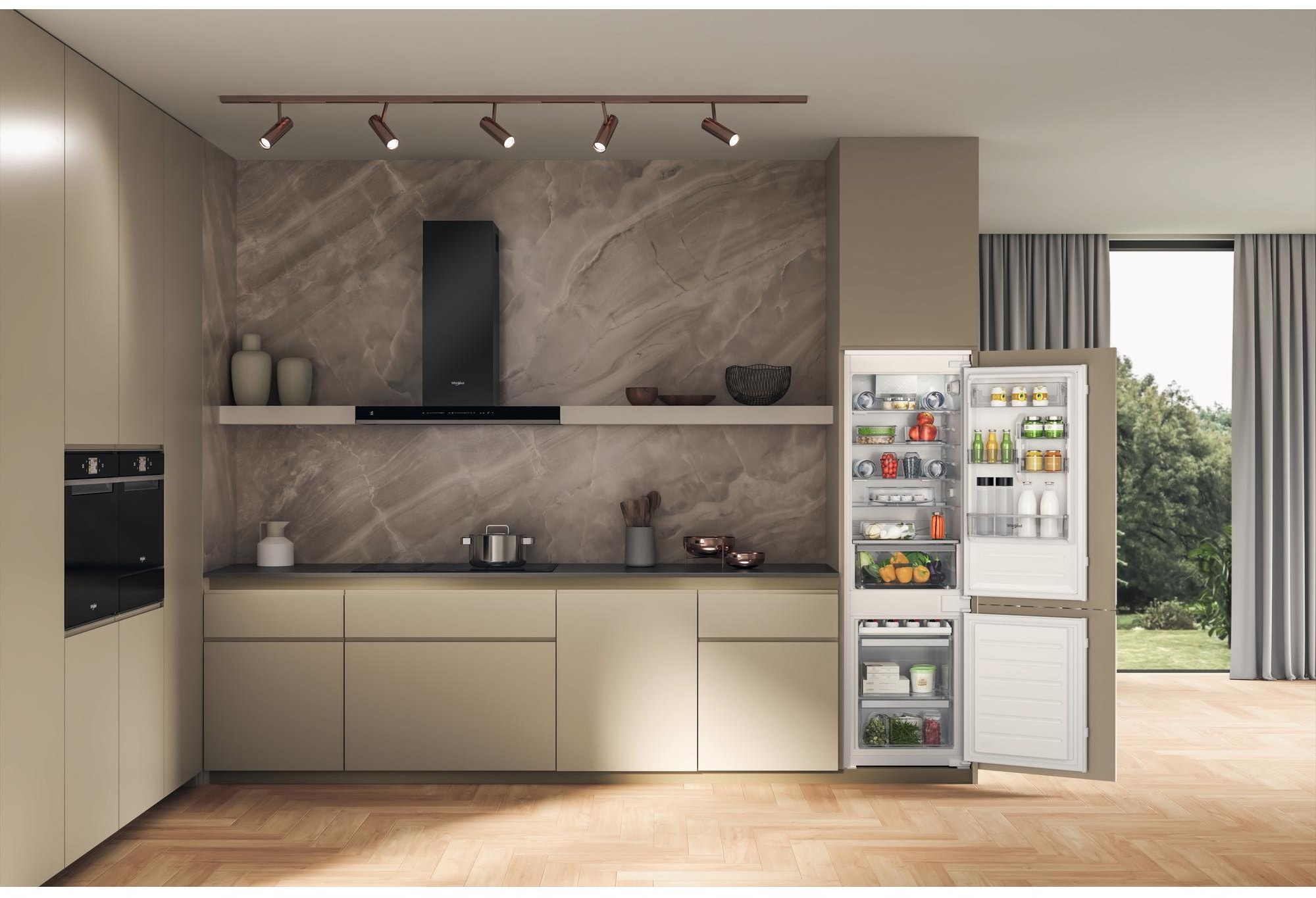 Réfrigérateur congélateur encastrable WHIRLPOOL  - WHC18D041C1