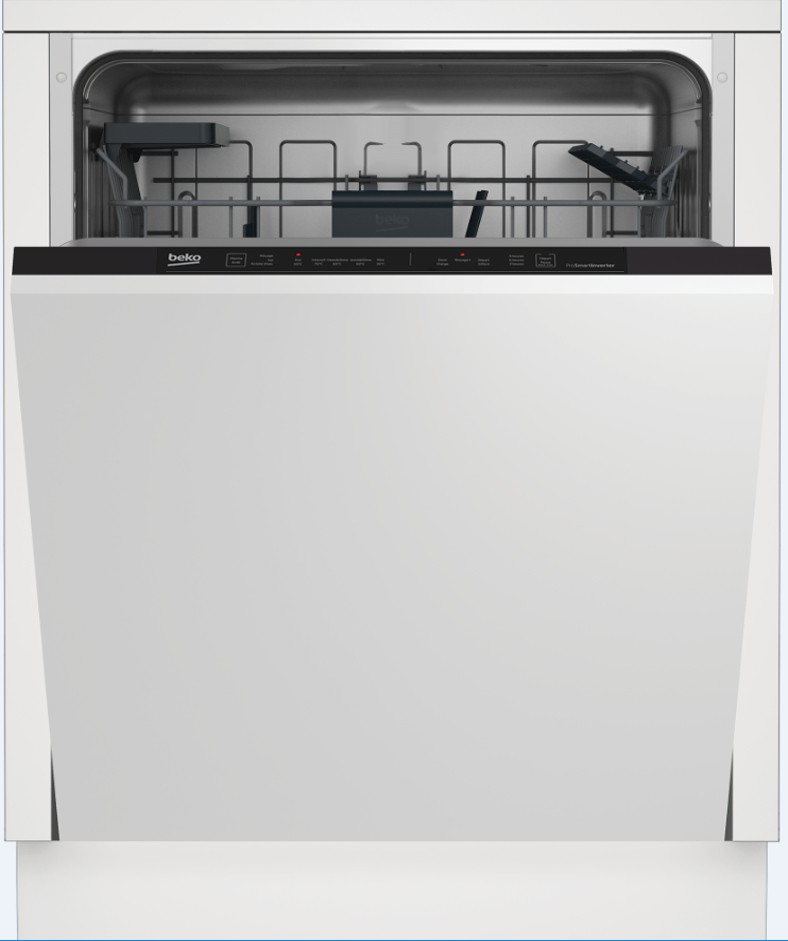 BEKO Lave vaisselle tout integrable 60 cm Selfdry 46dB 14 couverts - BDIN164E1