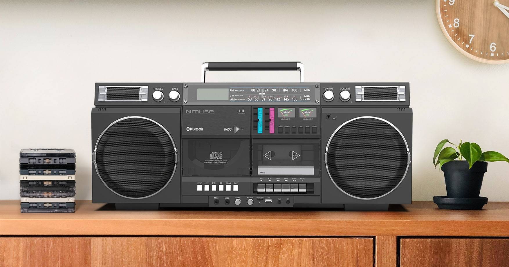 Micro chaîne hifi sans fil MUSE  - M-380GB