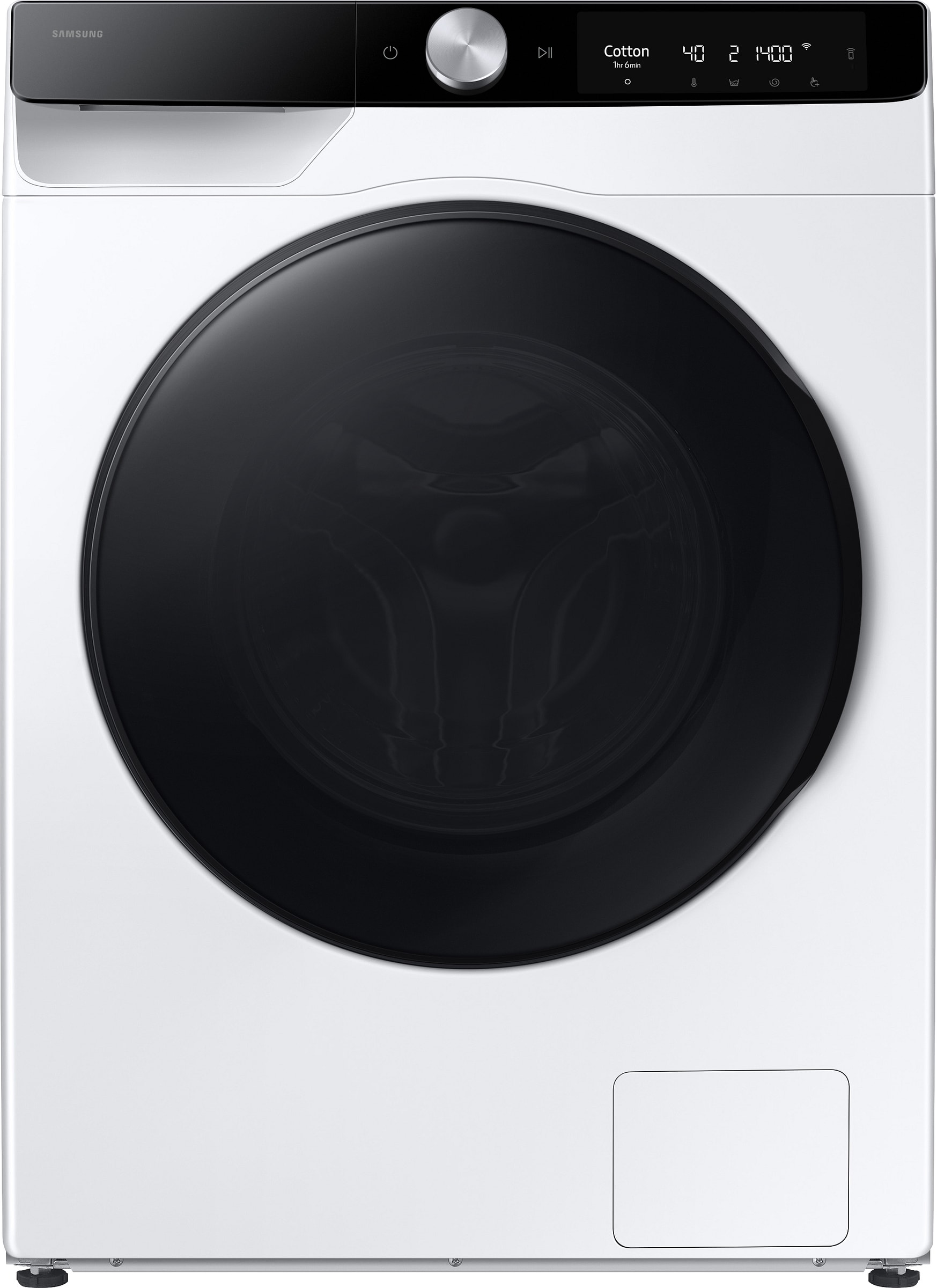Lave linge sechant Frontal SAMSUNG 11kg 1400trs/min Blanc WD11DG6B85BK