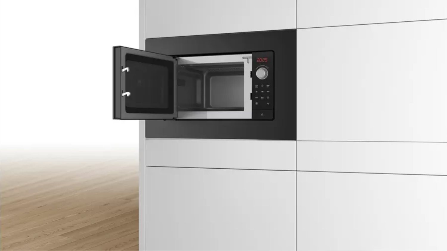 Micro ondes Encastrable BOSCH Série 2 800W 20L Noir - BFL623MB3 Micro ondes Encastrable BOSCH Série 2 800W 20L Noir - BFL623MB3