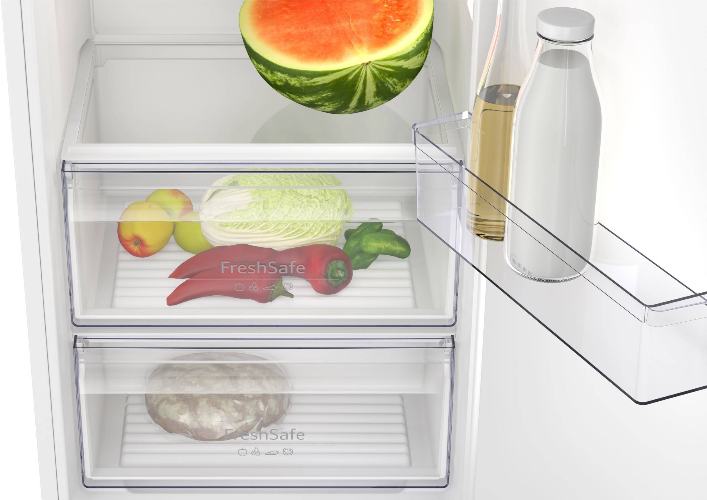 Réfrigérateur encastrable 1 porte NEFF N30 Froid brassé 280L - KI2821SE0 Réfrigérateur encastrable 1 porte NEFF N30 Froid brassé 280L - KI2821SE0