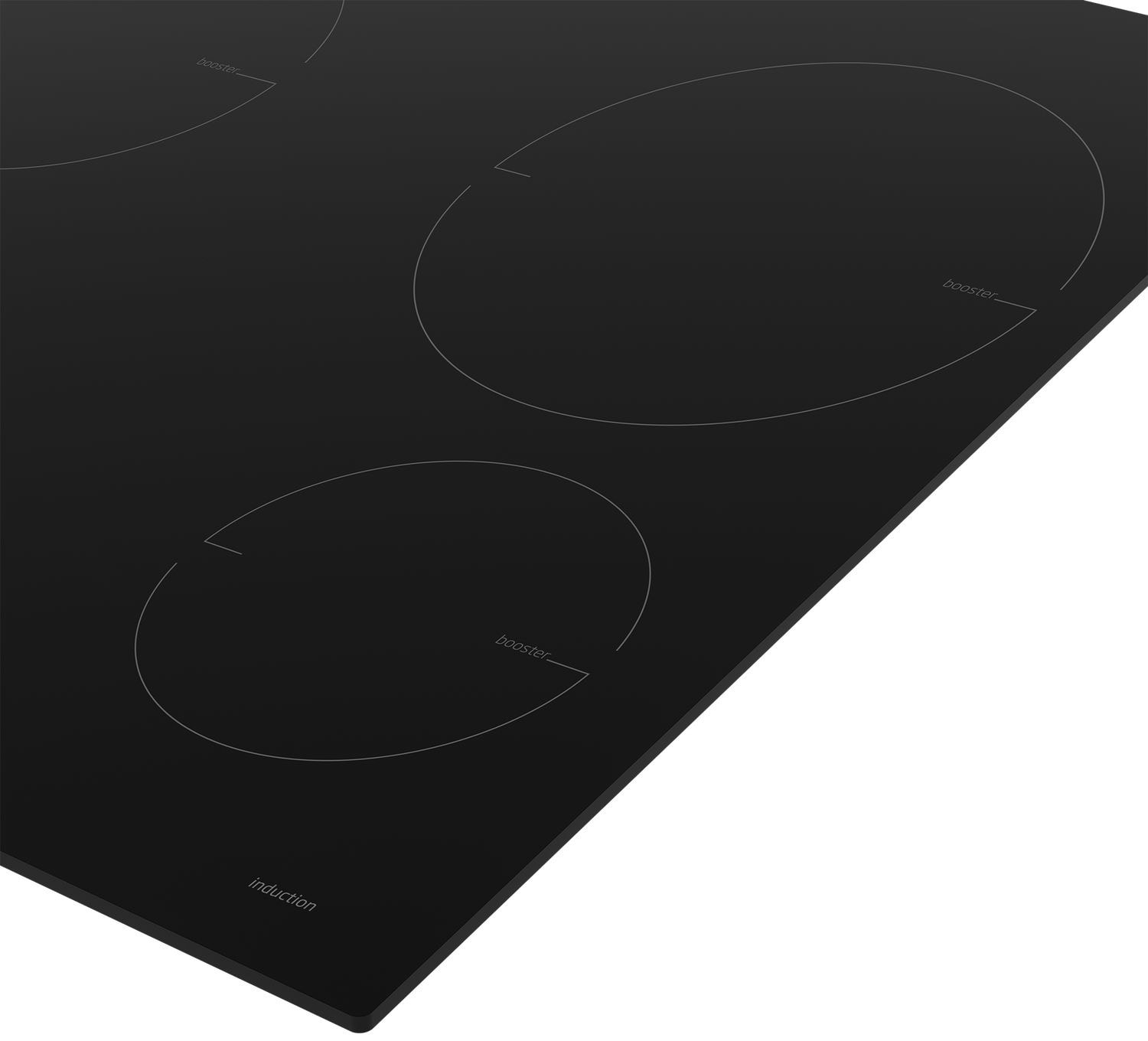 Plaque induction BEKO 4 foyers 58 cm Noir - HII64400MT
