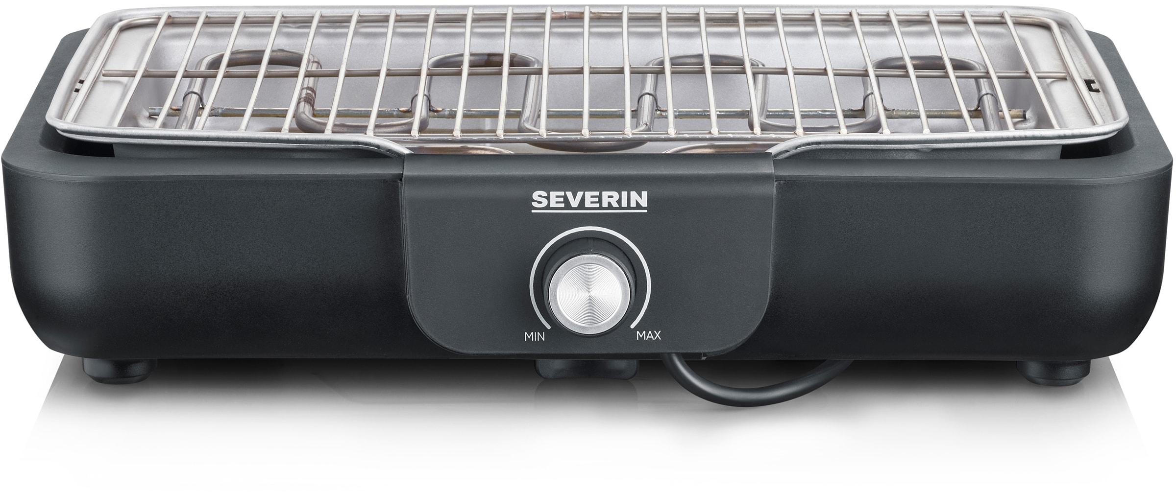 Barbecue de table SEVERIN 37 x 29 cm Inox Noir PG8554