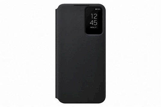 SAMSUNG Coque smartphone Folio S22+ Clear View Cover Noire  EF-ZS906CB