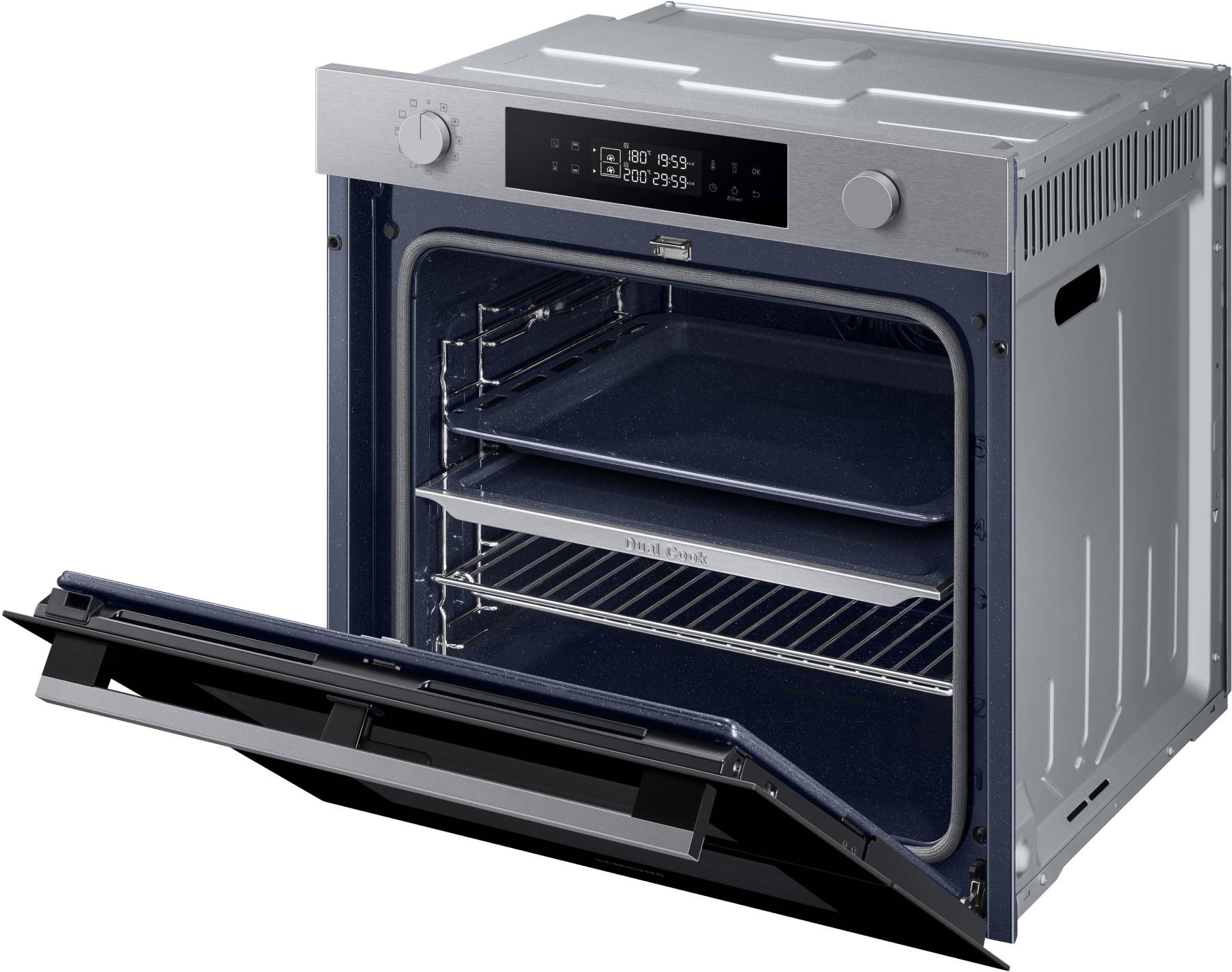 Four encastrable pyrolyse SAMSUNG Dual Cook Flex WiFi 76L Inox - NV7B45305AS Four encastrable pyrolyse SAMSUNG Dual Cook Flex WiFi 76L Inox - NV7B45305AS