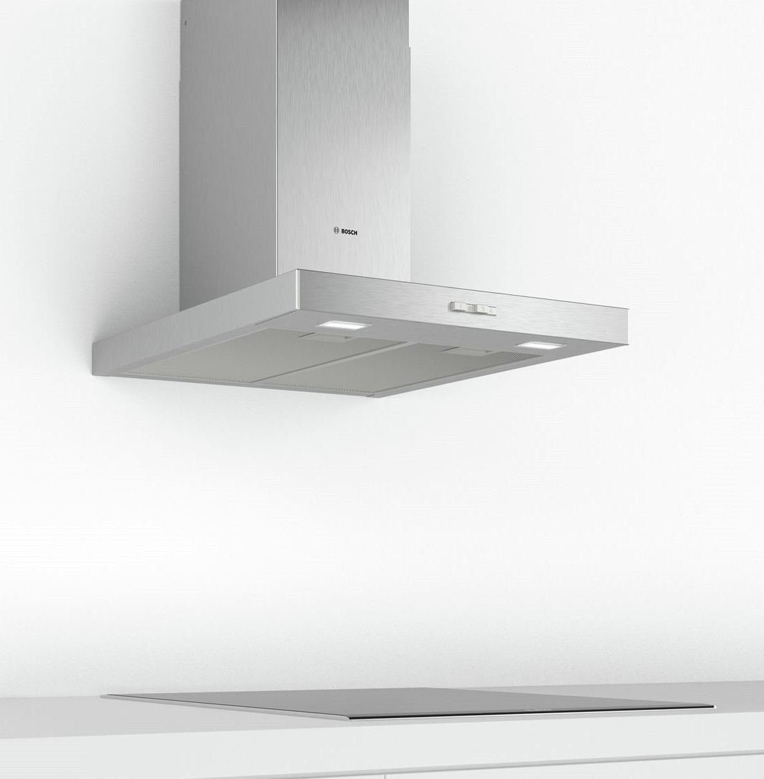 Hotte decorative murale BOSCH Série 2,  63dB, 60cm, Inox - DWB64BC50