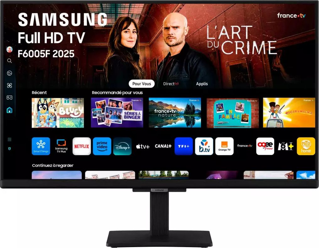 TV LED Full HD 68 cm SAMSUNG 27" 60Hz Noir - TU27F6005