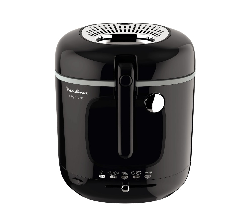 Friteuse MOULINEX Fry Mega 1800W 2kg Noir AM480870