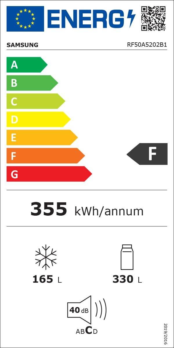 SAMSUNG Réfrigérateur 3 portes Froid Ventilé Plus 495L Noir SAMSUNG Réfrigérateur 3 portes Froid Ventilé Plus 495L Noir