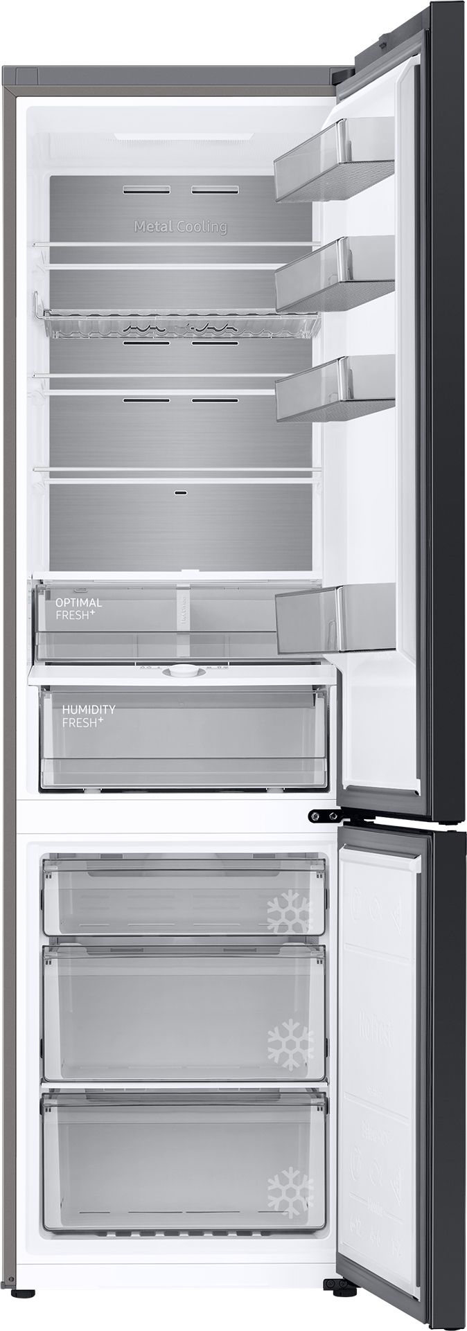 Réfrigérateur congélateur bas SAMSUNG  - RB38C7B5DS9/EF