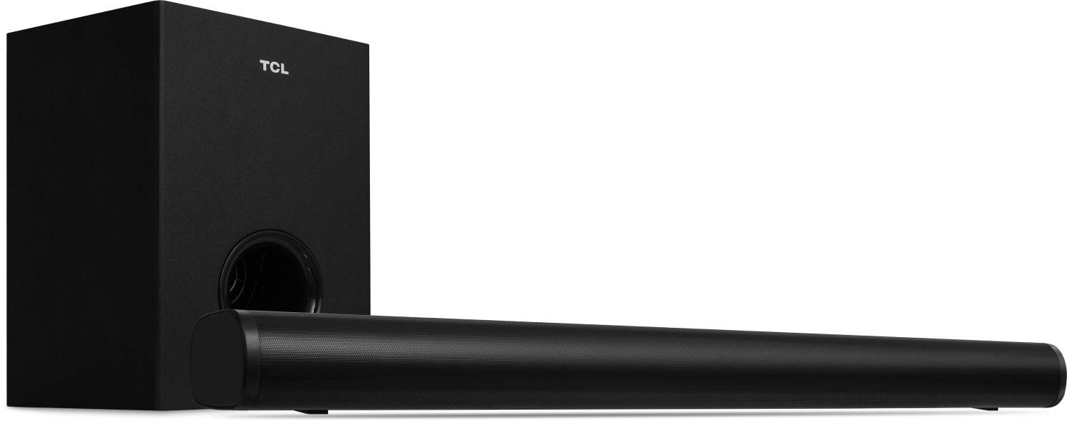 Barre de son TCL 2.1 Bluetooth 200W avec HDMI ARC Noire - S522WE Barre de son TCL 2.1 Bluetooth 200W avec HDMI ARC Noire - S522WE