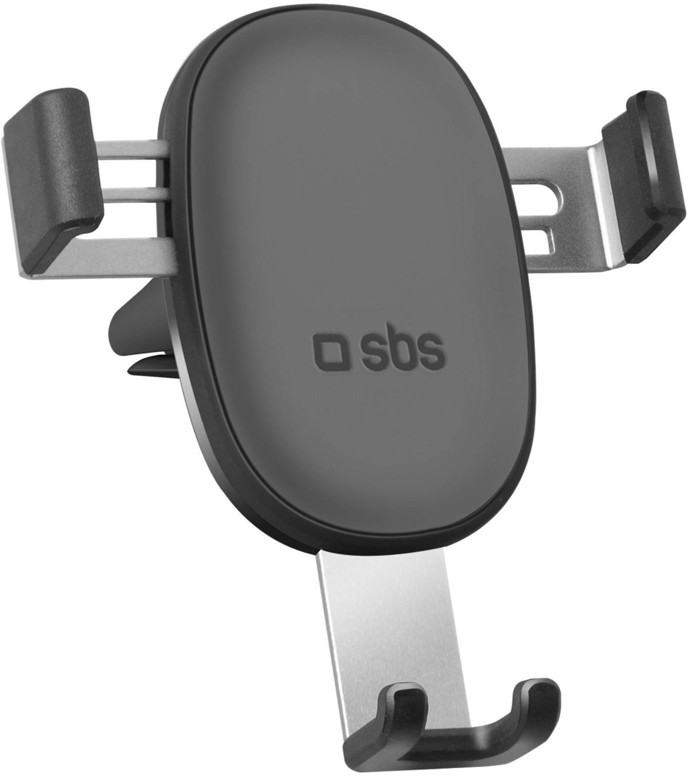 SBS Support smartphone Support pour voiture Gravity avec clip pour grille d'aération  SUPAUTO-CLIPFERMAUTO