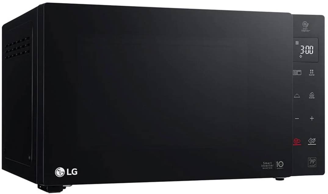 LG Micro ondes Grill 1000W 25L Noir - MH6535GDS