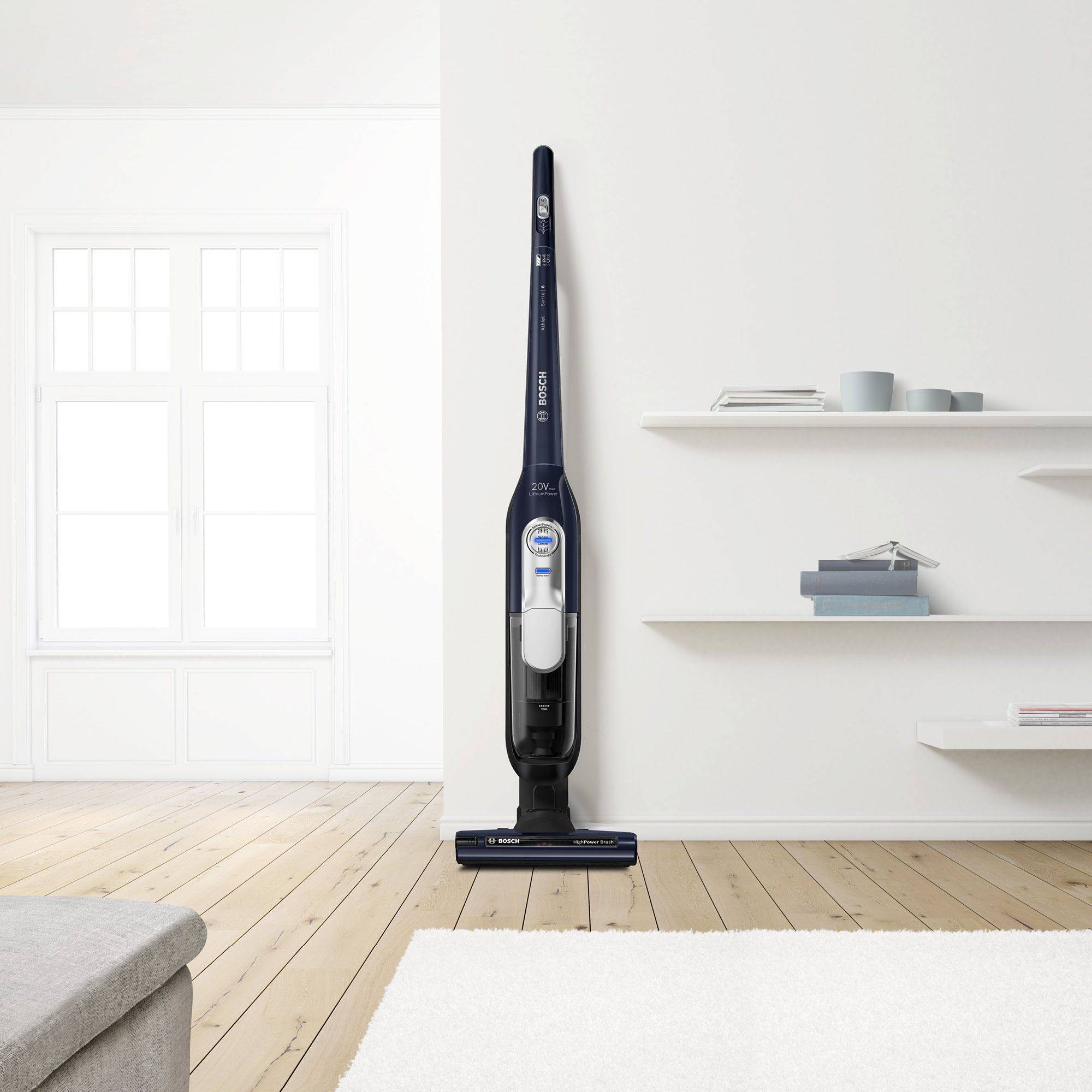 Aspirateur balai BOSCH Série 6 Athlet Bleu - BCH85N