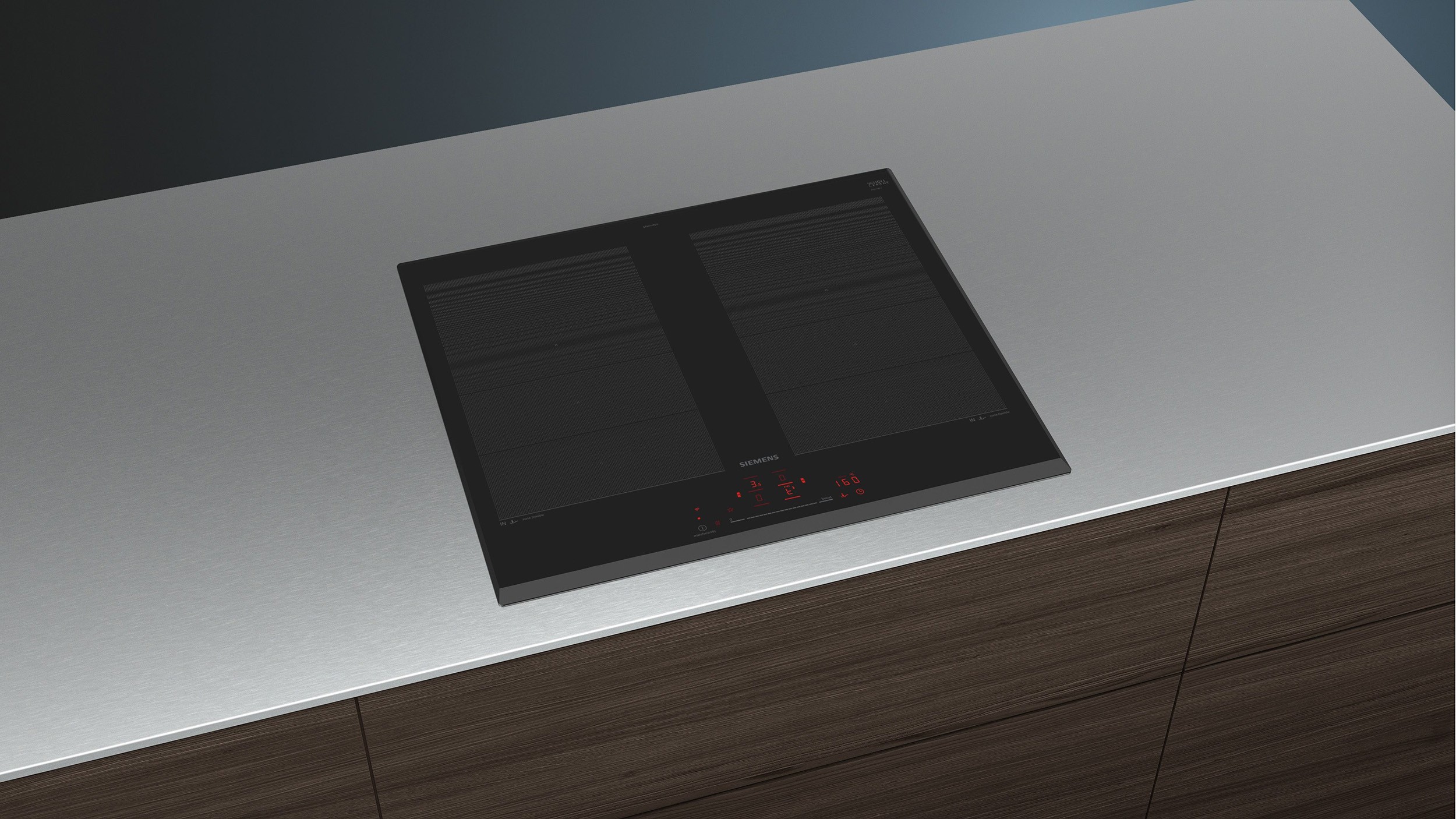 Plaque induction SIEMENS iQ700, 4 Foyers, 7400W, 60cm, Noir - EX651HXC1F Plaque induction SIEMENS iQ700, 4 Foyers, 7400W, 60cm, Noir - EX651HXC1F