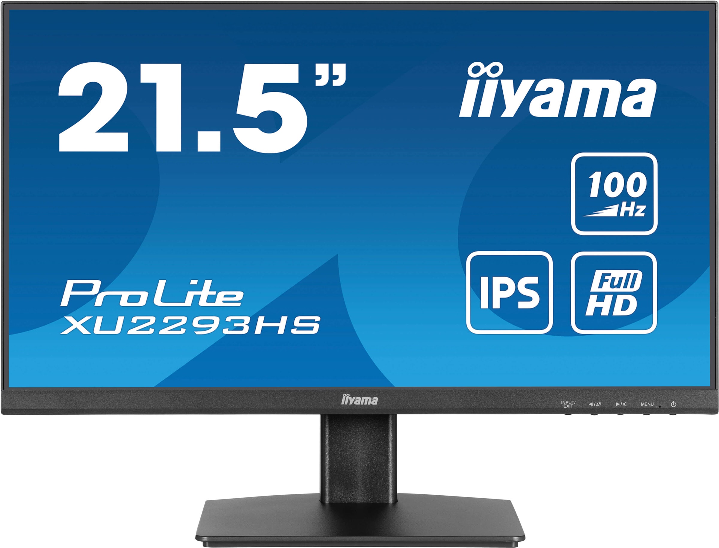 Ecran 21.5 pouces Full HD IIYAMA IPS HDMI DisplayPort Noir IIXU2293HSB6