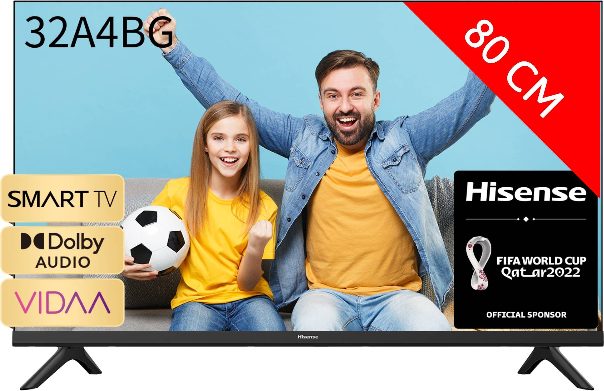 HISENSE TV LED Full HD 80 cm   32A4BG