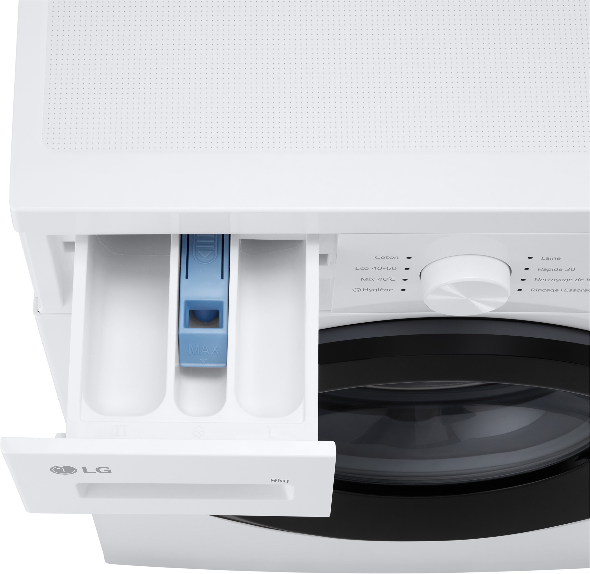 Lave linge Frontal LG 9kg 1400trs/min Blanc - F94N15WHS