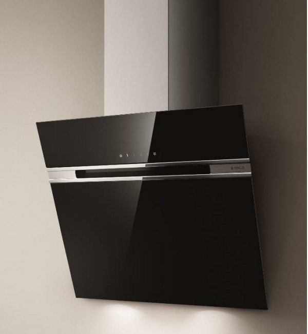 Hotte decorative murale ELICA 60cm 69dB Noir STRIPEBLA60LX