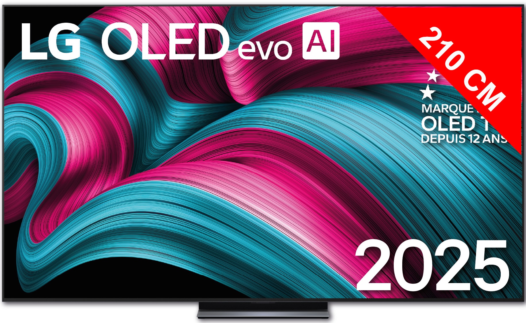 TV OLED 4K 210 cm LG 83" 144Hz Noir OLED83C54