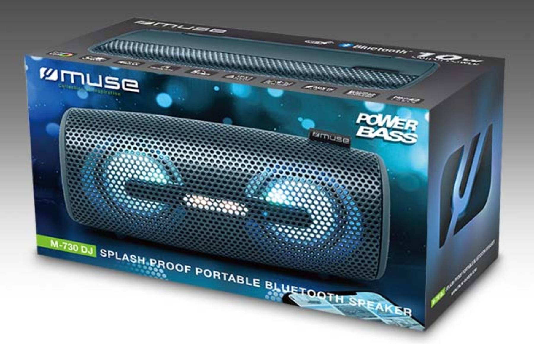 Enceinte bluetooth MUSE Bluetooth - M-730DJ