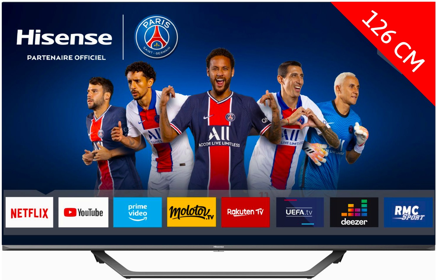 HISENSE TV LED 4K 126 cm 50A7500F 50"  50A7500F