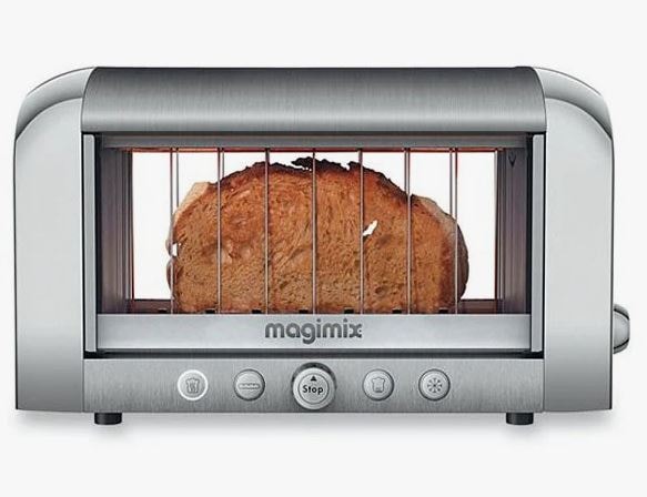Grille pain MAGIMIX , 1 fente, 1450W, Inox - 11538