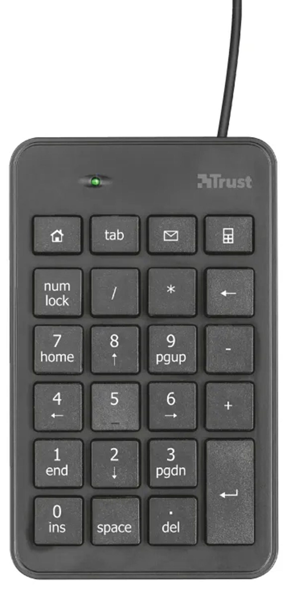 Clavier TRUST Pavé numérique Filaire 23 touches 22221