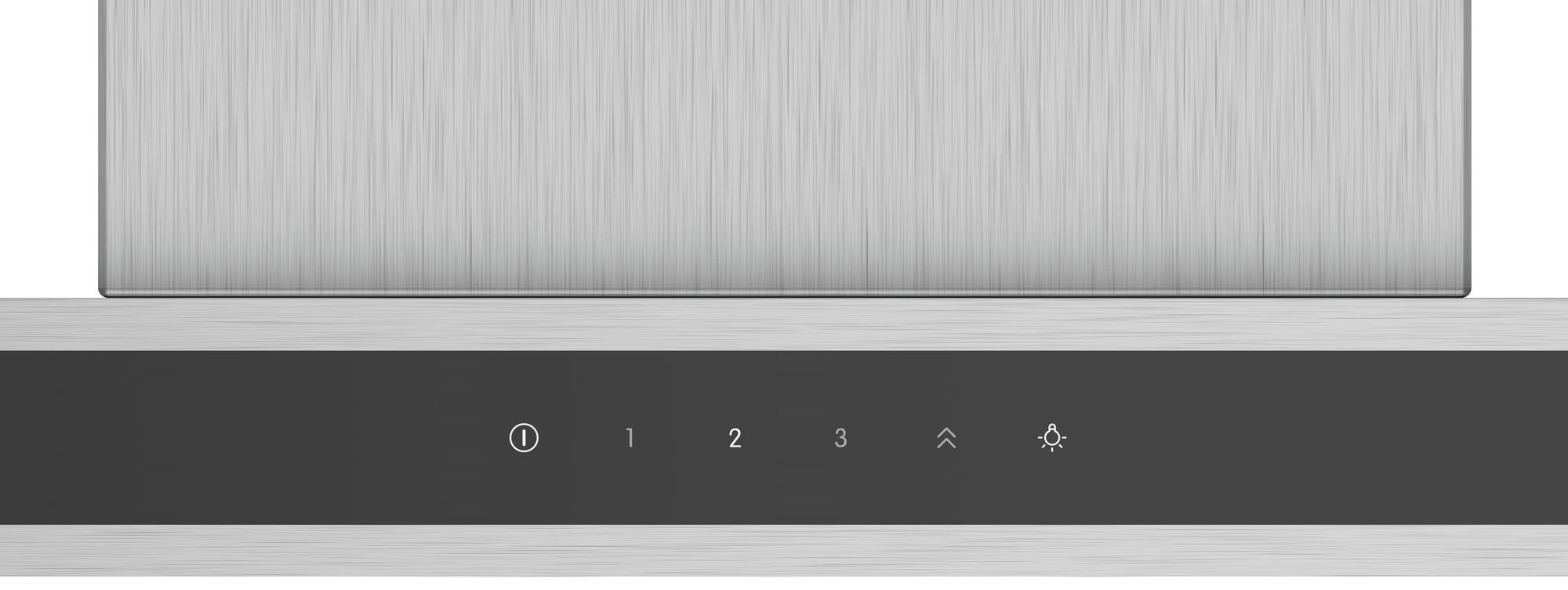 Hotte decorative murale BOSCH Série 4 TouchControl 69dB 60 cm Inox - DWB66FM50