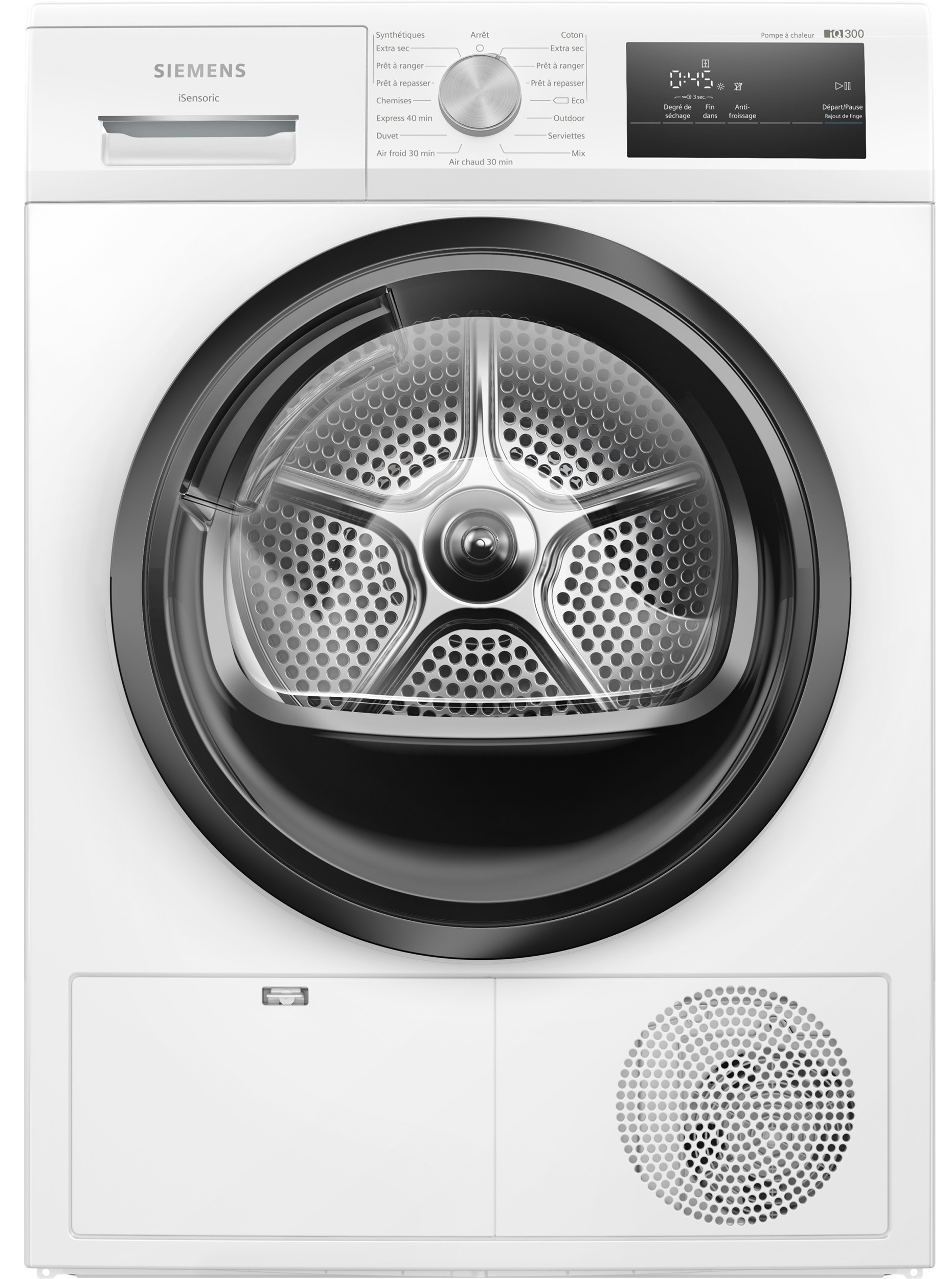 SIEMENS Sèche linge Condensation iQ300 autoDry 8kg WT45H001FR SIEMENS Sèche linge Condensation iQ300 autoDry 8kg WT45H001FR