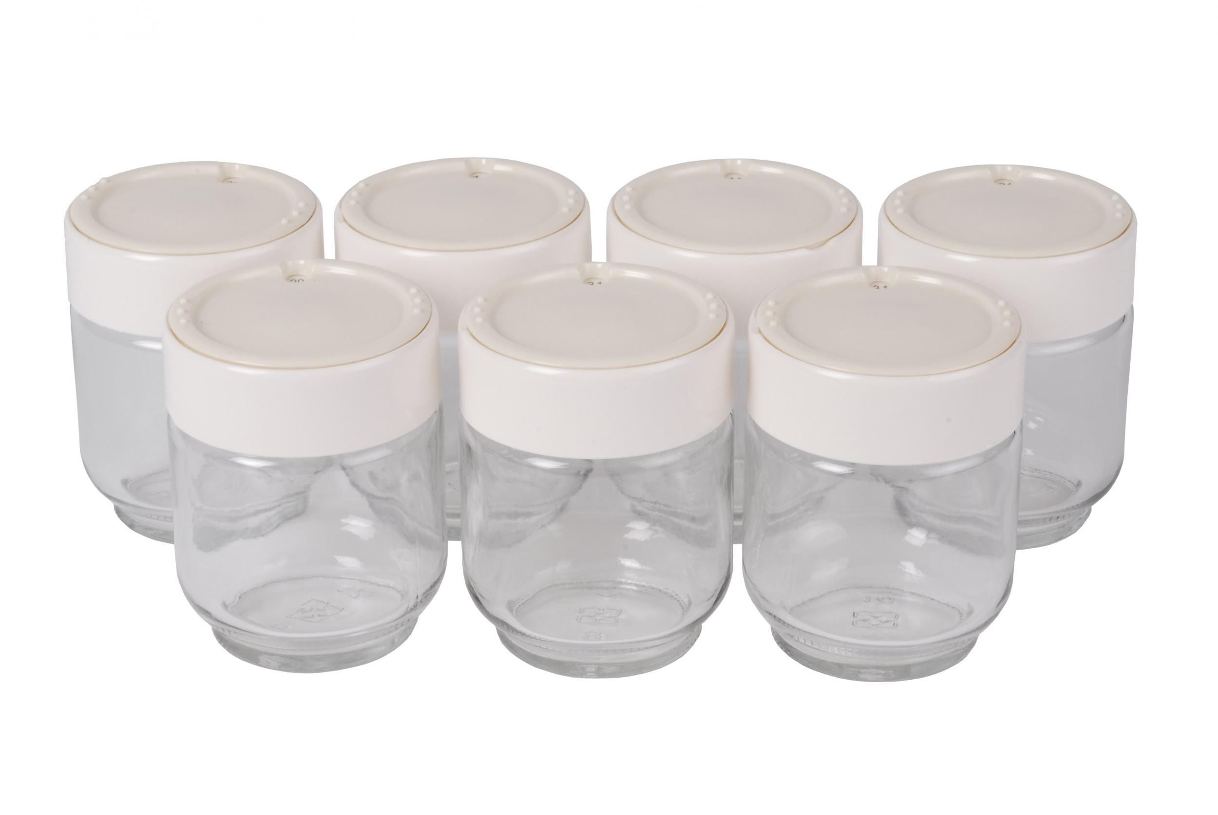 Pot de yaourt MOULINEX 7 pots Couvercle dateur A14A03