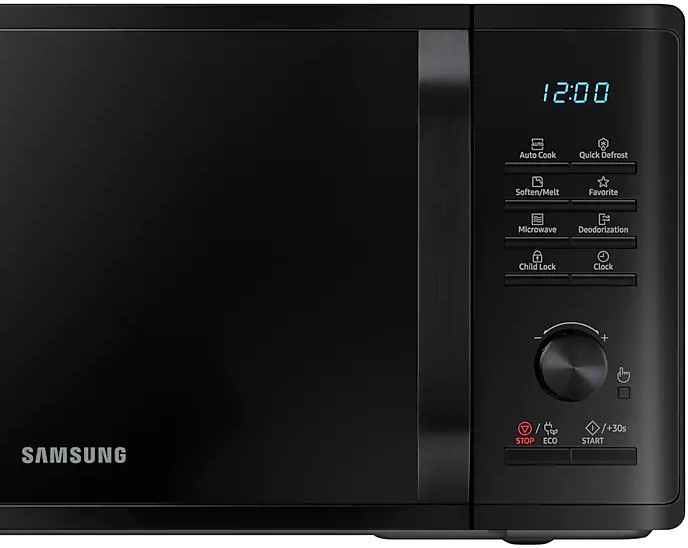 Micro ondes SAMSUNG Mode Eco 800W 23L Noir - MS23K3515AKEF