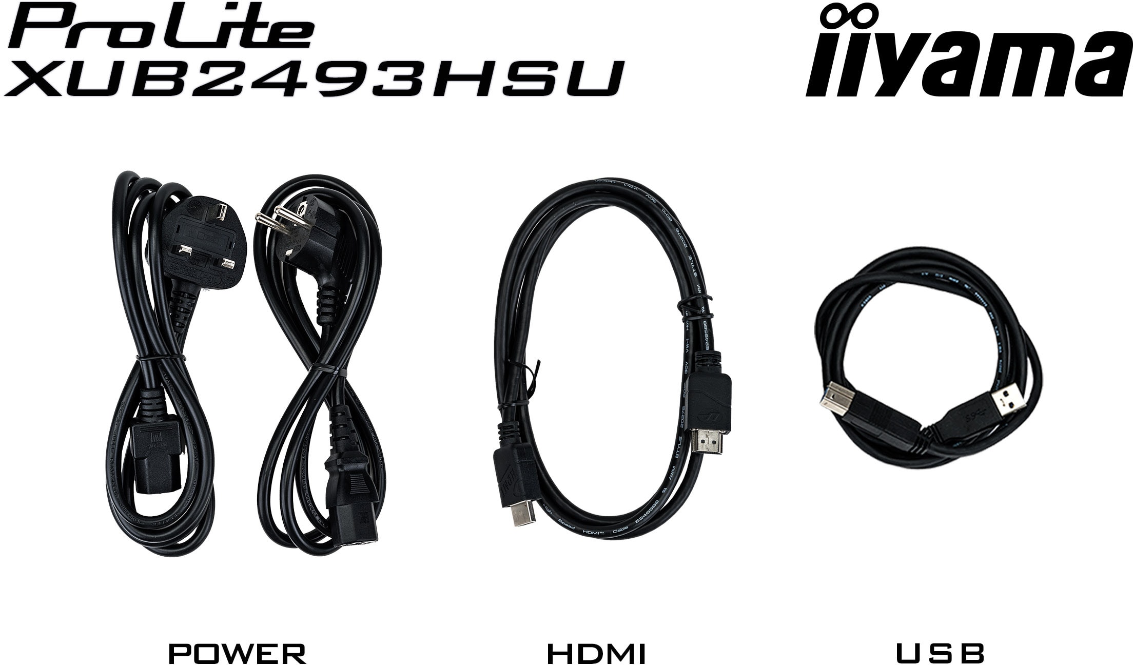 Ecran 23.8 pouces Full HD IIYAMA  - IIXUB2493HSUB7