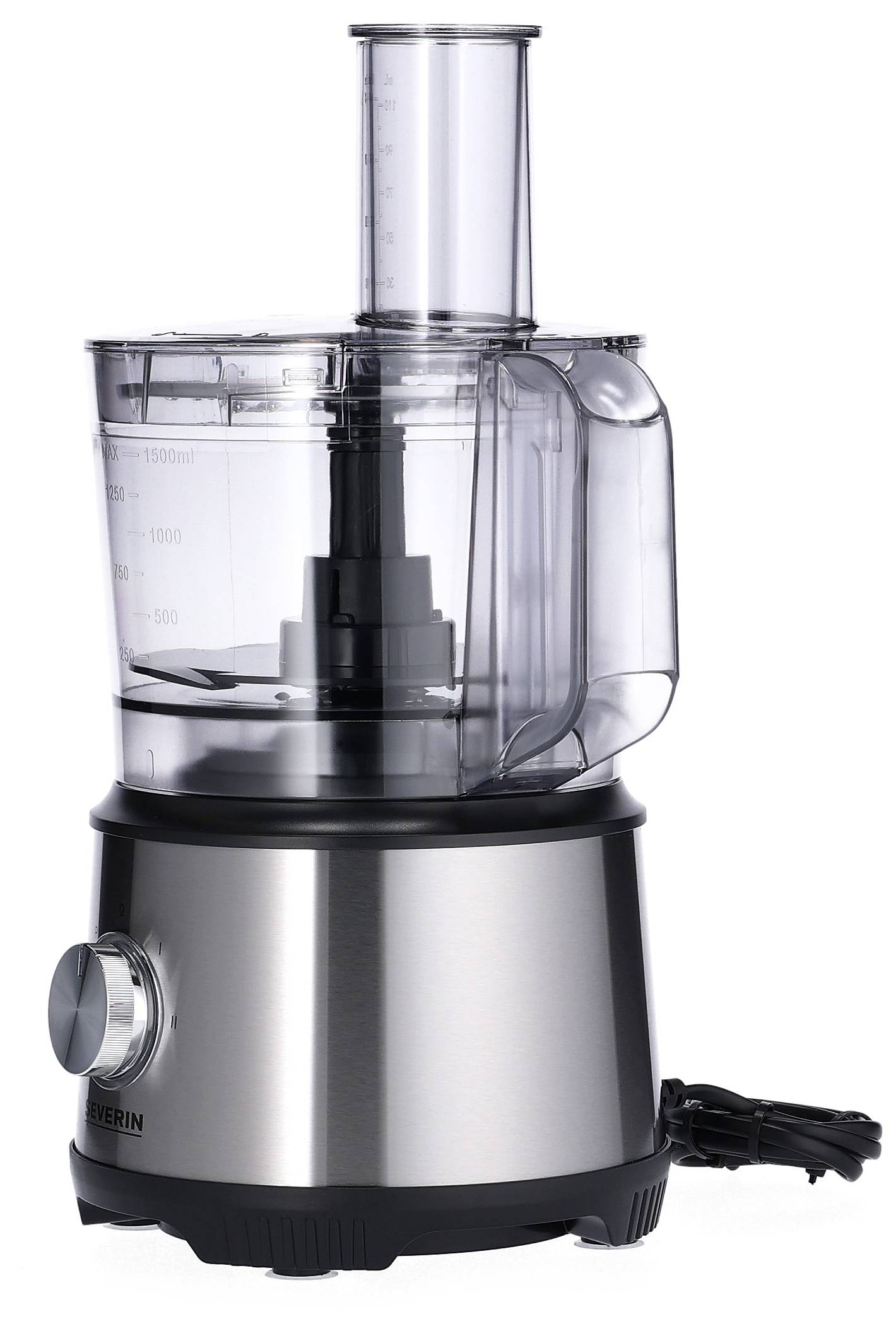 Robot culinaire SEVERIN 1.5L 1200W Noir Inox KM3892
