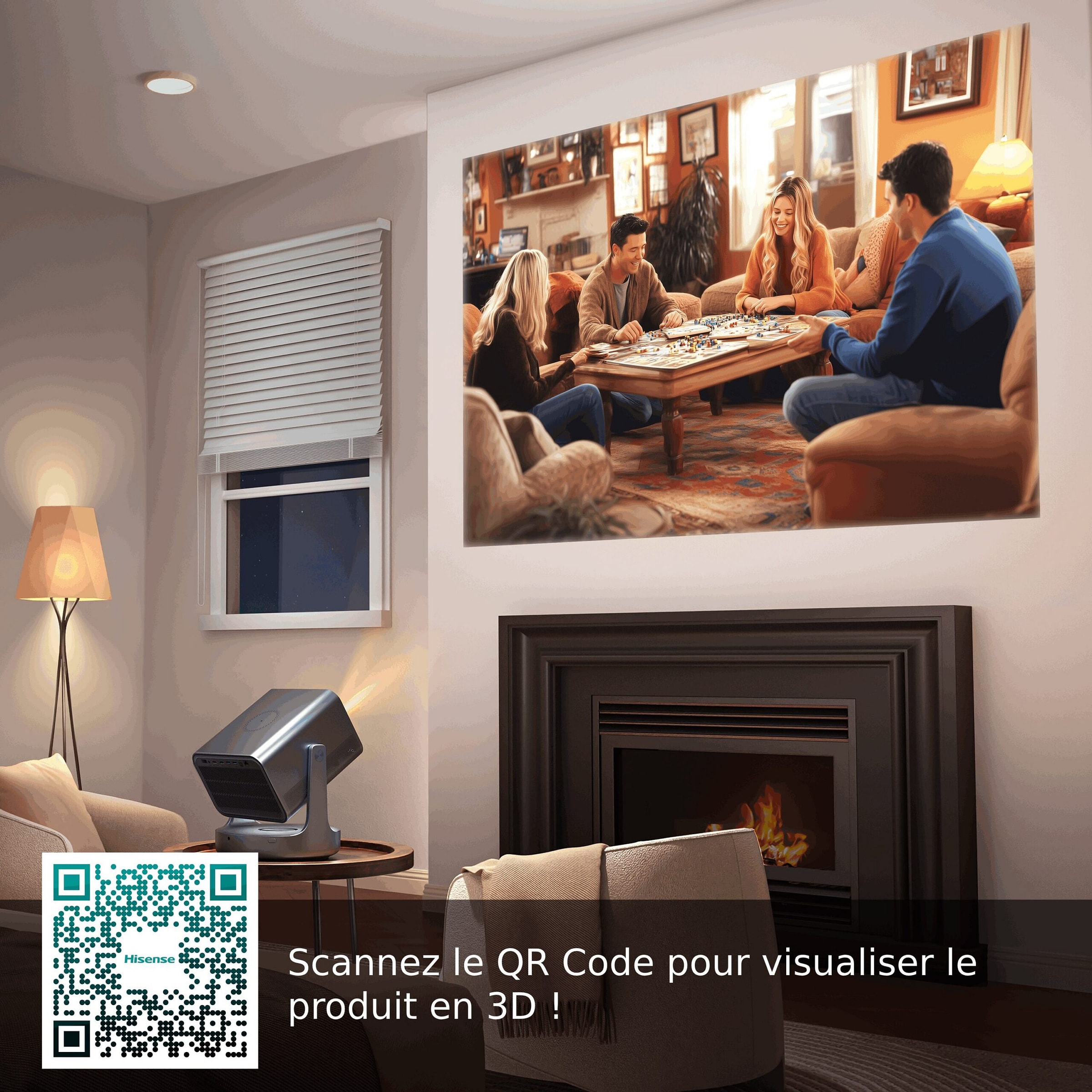 Vidéoprojecteur Home Cinéma HISENSE 4K Triple laser 3000 lumens Vidaa U 7.0 - C2ULTRA