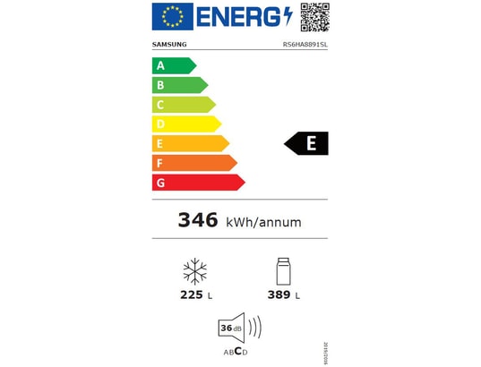 Réfrigérateur américain SAMSUNG  - RS6HA8891SL
