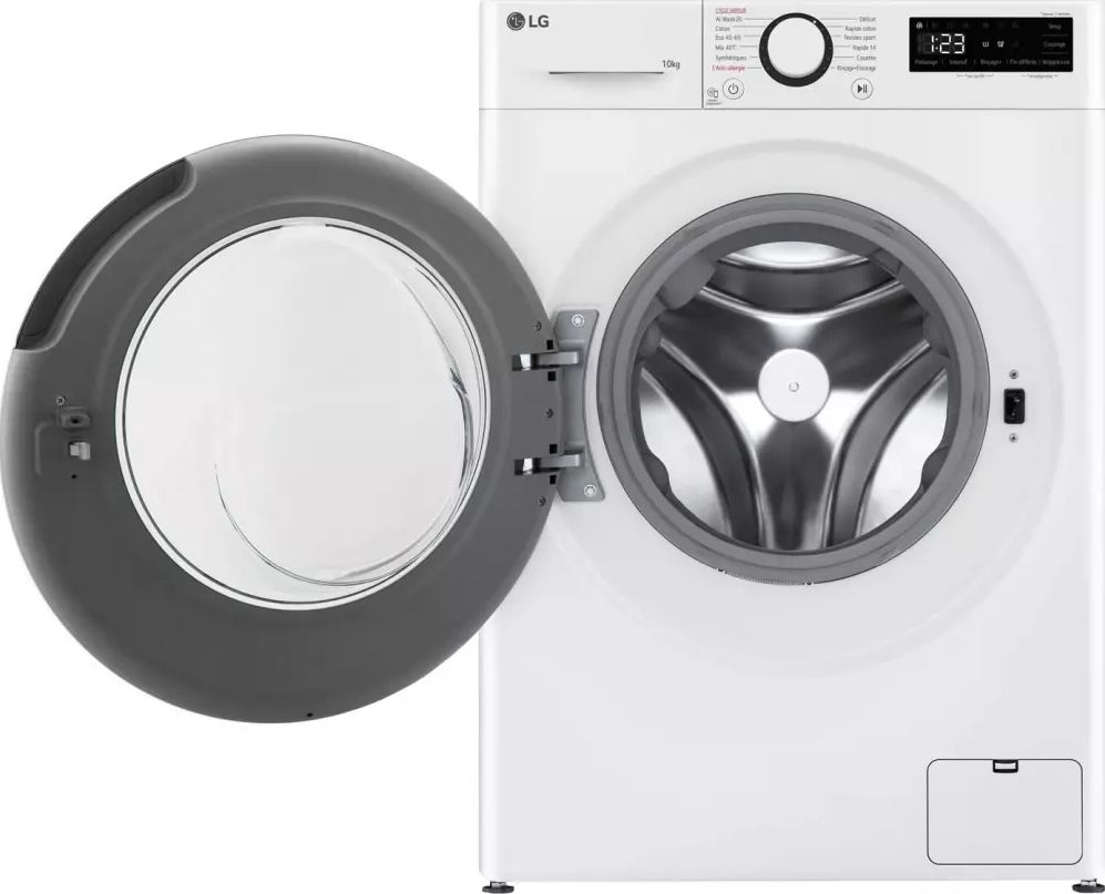 Lave linge Frontal LG 10kg 1400trs/min Blanc - F14R33WHS