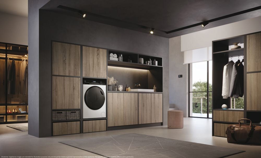 Lave linge Frontal HAIER I-Pro Series 5, 1400trs/mn, 9kg, Blanc - HW90-B14959U1