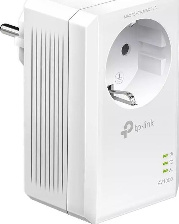 Adaptateur CPL TP-LINK 1000Mbps Gigabit Prise gigogne Pack de 2 - TL-PA7019P