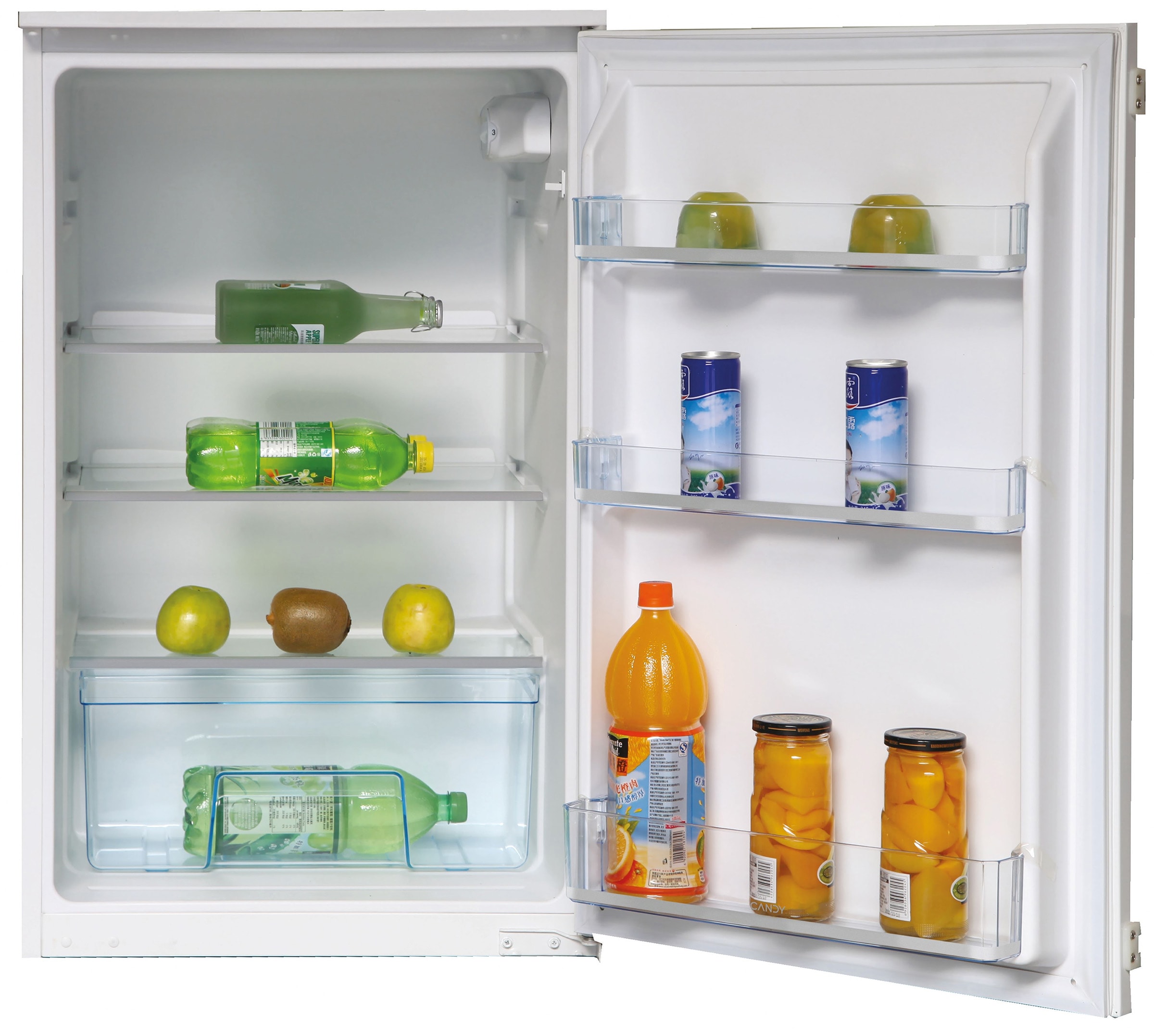 Réfrigérateur encastrable 1 porte CANDY 135L Froid statique Blanc CMLS59EW