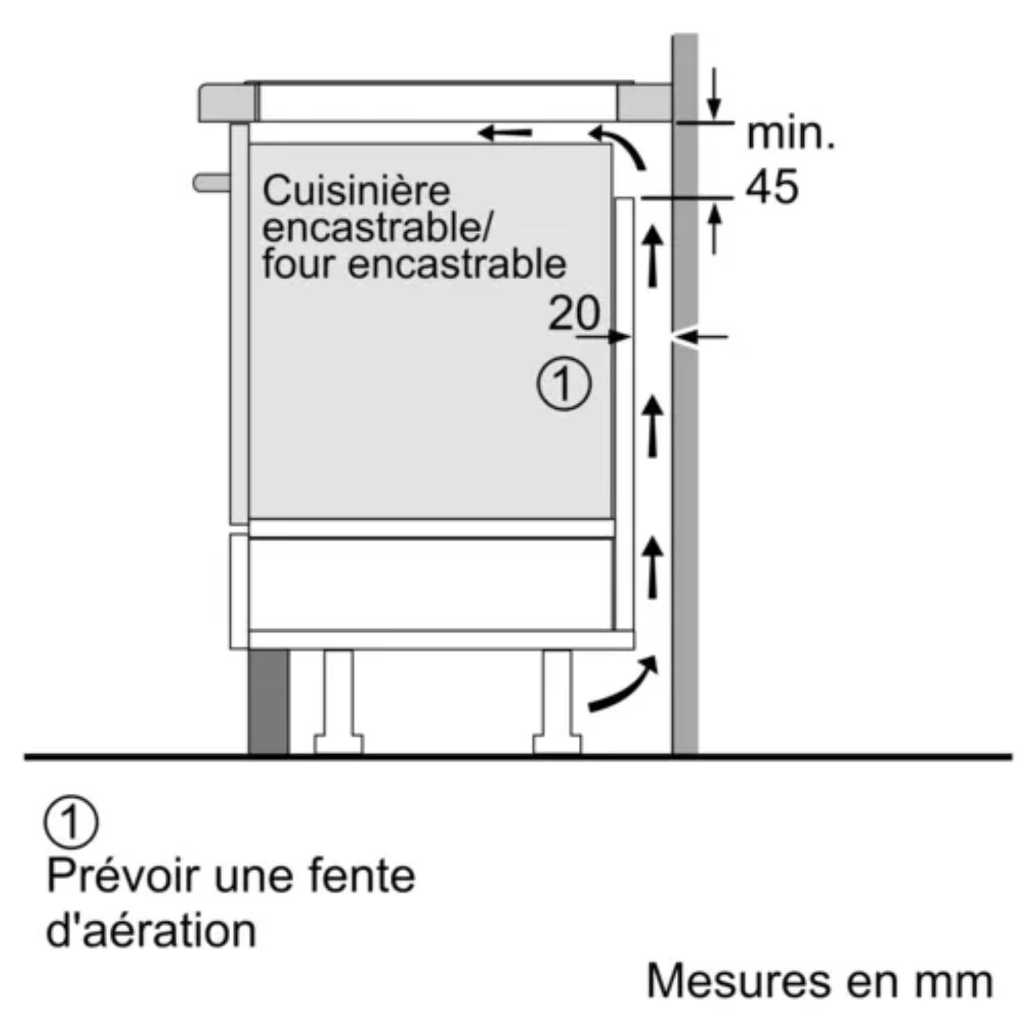 BOSCH Plaque induction Série 4 CombiZone 60cm Noir  - PVS611BB6E