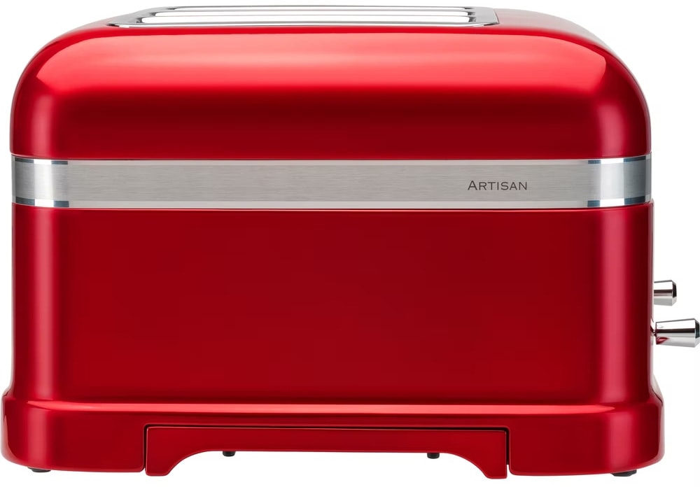 Grille pain KITCHENAID Artisan, 4 fentes, 2500w, Rouge - 5KMT4205ECA