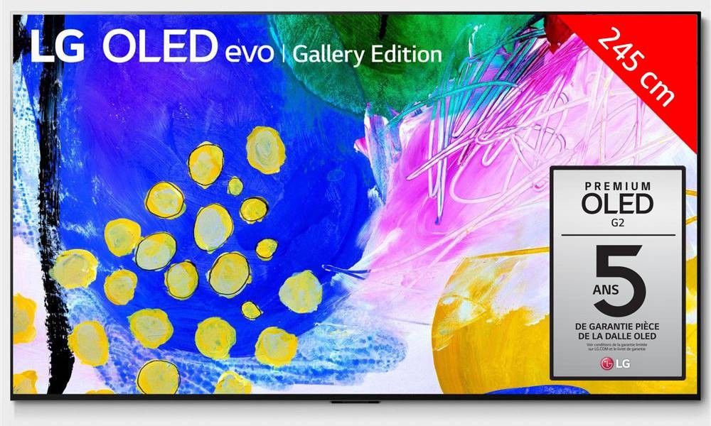 TV OLED 4K 245 cm LG  - OLED97G29