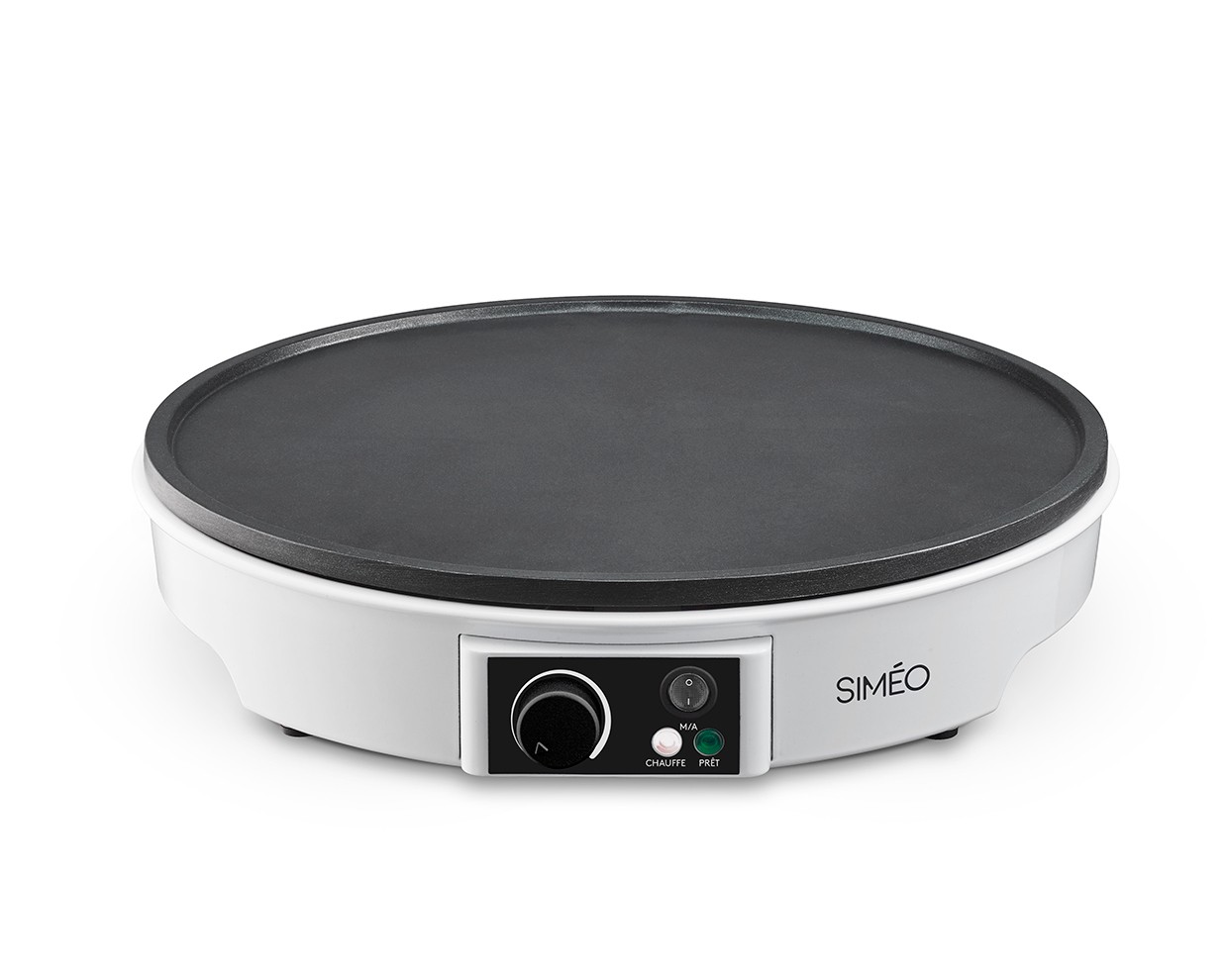 Crêpière SIMEO , 30cm, 1000W, Blanc - CRE245